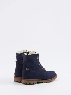 Ralph Harrison Classic – Schnürboots aus Nubukleder Dunkelblau