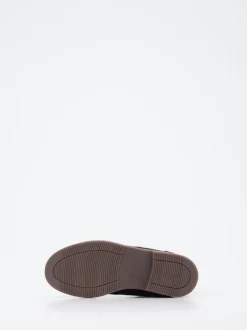 Ralph Harrison Classic – Schnürboots aus Veloursleder Dunkelblau