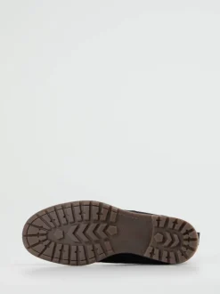 Ralph Harrison Classic – Schnürboots aus Veloursleder dunkelblau