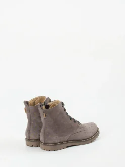 Ralph Harrison Classic – Schnürboots aus Veloursleder mauvebraun