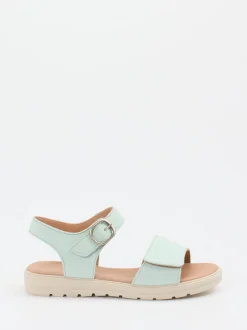 Ralph Harrison Classic – Sandalen aus Nubukleder Pastellgrün