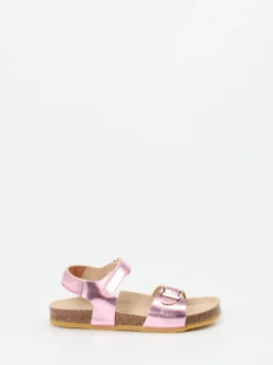 Ralph Harrison Classic – Sandalen aus Metallic in Rosa