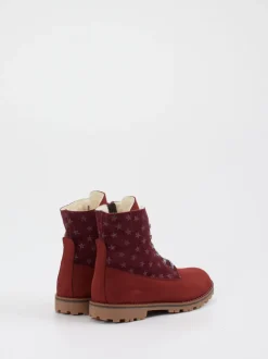 Ralph Harrison Classic – Schnürboots aus Nubukleder dunkelrot