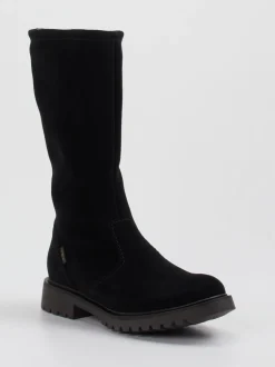 Ralph Harrison Classic – Winterstiefel aus Veloursleder schwarz
