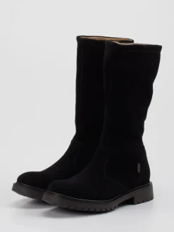 Ralph Harrison Classic – Winterstiefel aus Veloursleder schwarz