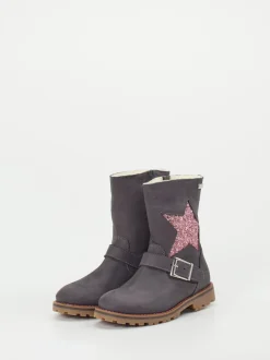 Ralph Harrison Classic – Winterstiefel aus Nubukleder grau