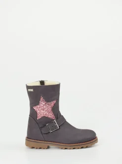 Ralph Harrison Classic – Winterstiefel aus Nubukleder grau