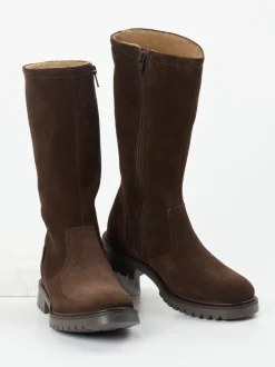 Ralph Harrison Classic – Winterstiefel aus Veloursleder braun