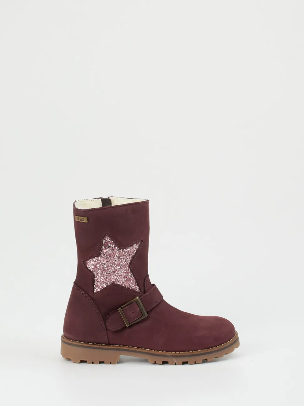 Ralph Harrison Classic – Winterboots aus Nubukleder brombeerpink