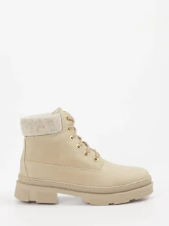 Ralph Harrison Country – Schnürboots aus Leder Beige