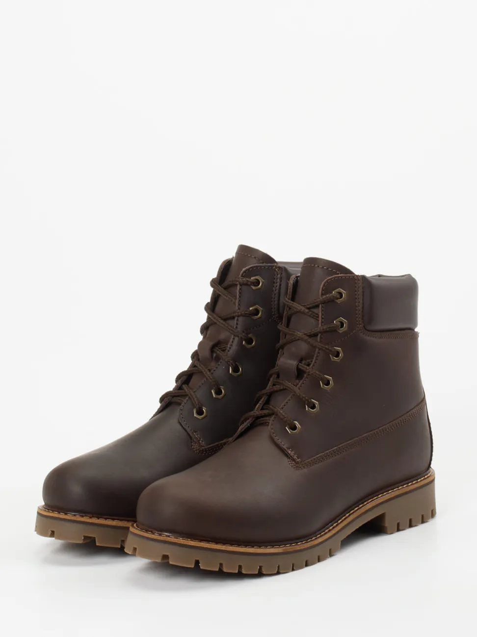 Ralph Harrison Country – Schnürboots aus Fettleder dunkelbraun