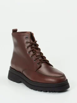 Ralph Harrison Country – Schnürboots aus Fettleder braun