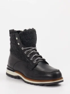 Ralph Harrison Country – Schnürboots aus Leder schwarz
