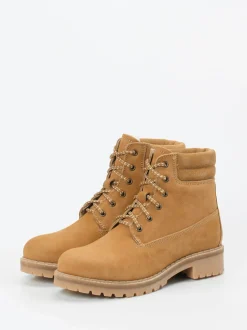 Ralph Harrison Country – Schnürboots aus Nubukleder hellbraun