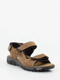 Ralph Harrison Country – Trekking-Sandale aus Veloursleder braun