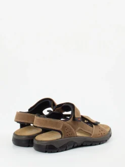 Ralph Harrison Country – Trekking-Sandale aus Veloursleder braun