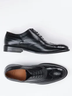 Ralph Harrison Edition – Brogues aus Kalbleder schwarz