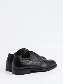 Ralph Harrison Edition – Brogues aus Hirschleder Schwarz
