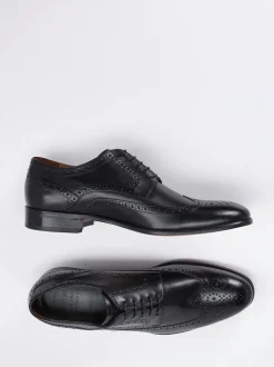 Ralph Harrison Edition – Brogue aus Kalbleder schwarz