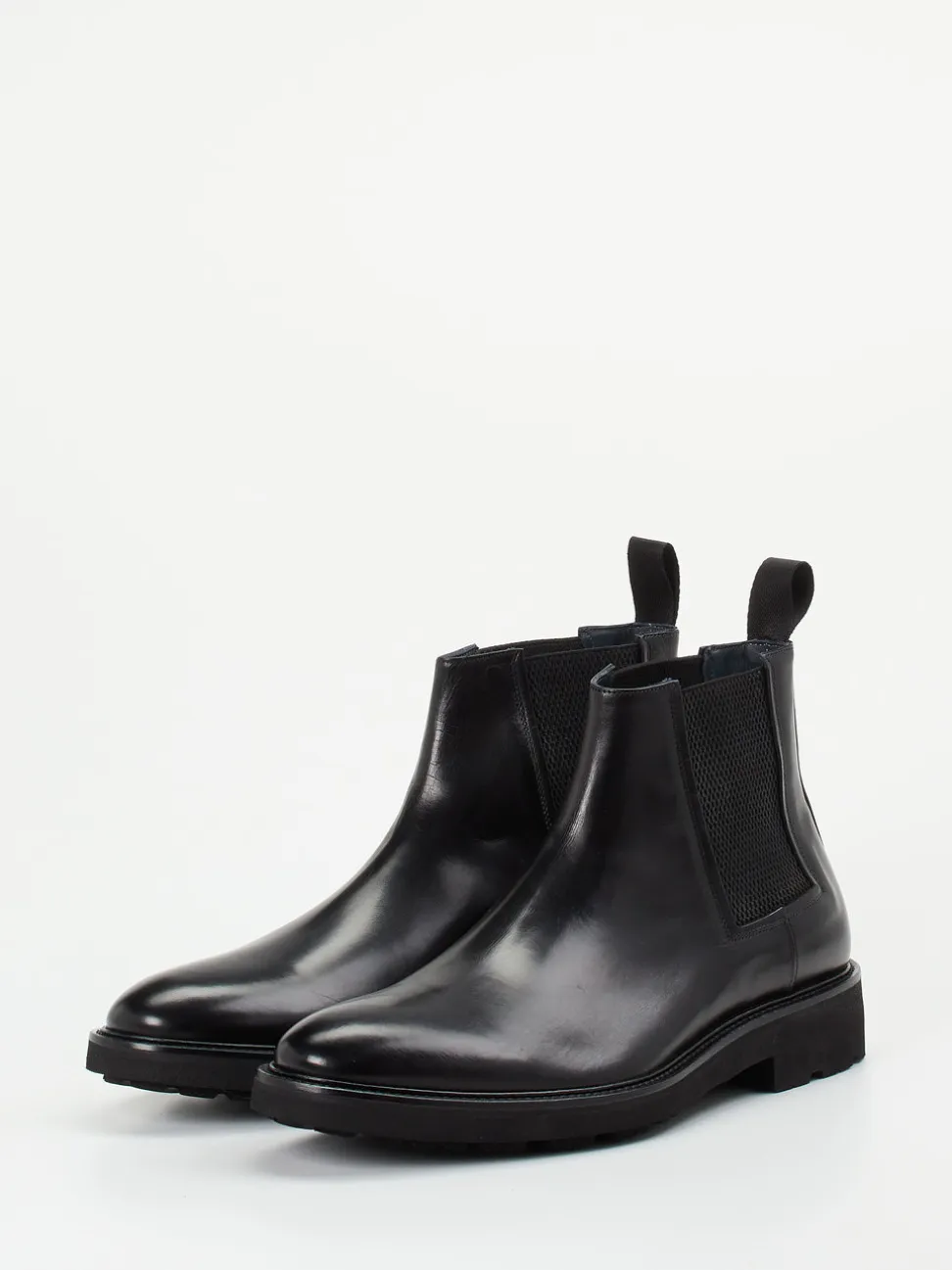 Ralph Harrison Edition – Chelsea Boots aus Kalbleder Schwarz