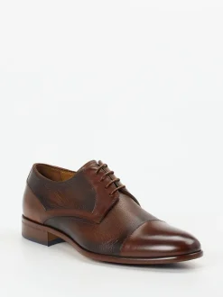 Ralph Harrison Edition – Captoe-Derby aus Hirschleder braun