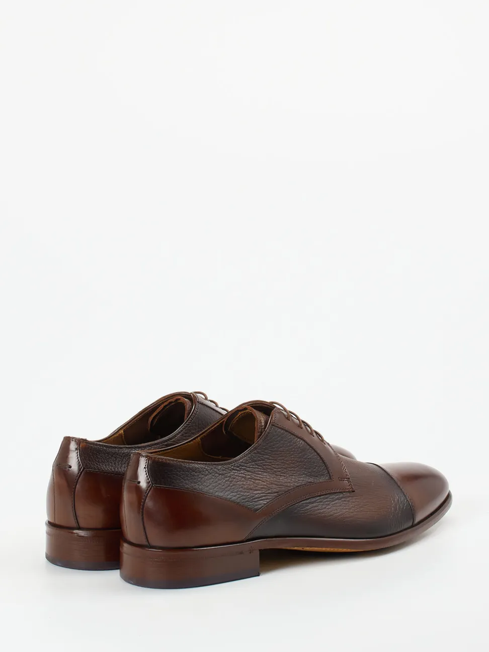 Ralph Harrison Edition – Captoe-Derby aus Hirschleder braun