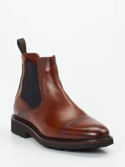 Ralph Harrison Edition – Chelsea Boots aus Kalbleder braun