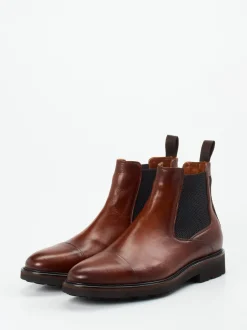 Ralph Harrison Edition – Chelsea Boots aus Kalbleder braun