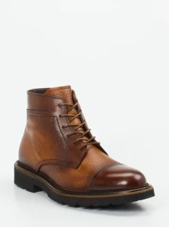Ralph Harrison Edition – Captoe-Boots aus Kalbleder braun