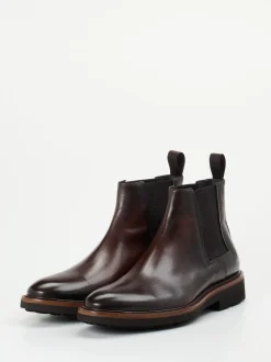 Ralph Harrison Edition – Chelsea Boots aus Kalbleder Dunkelbraun