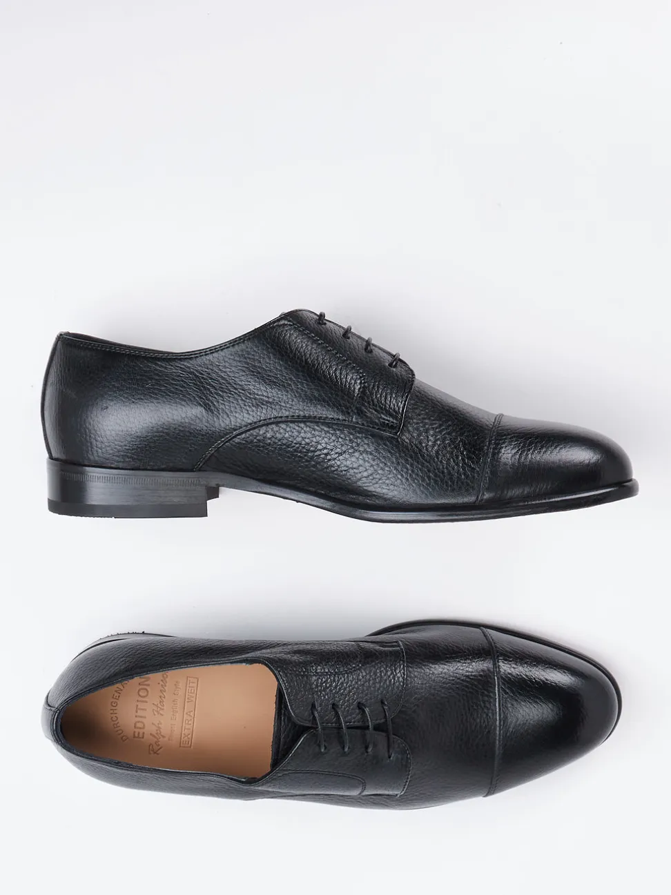 Ralph Harrison Edition – Derby aus Hirschleder Schwarz