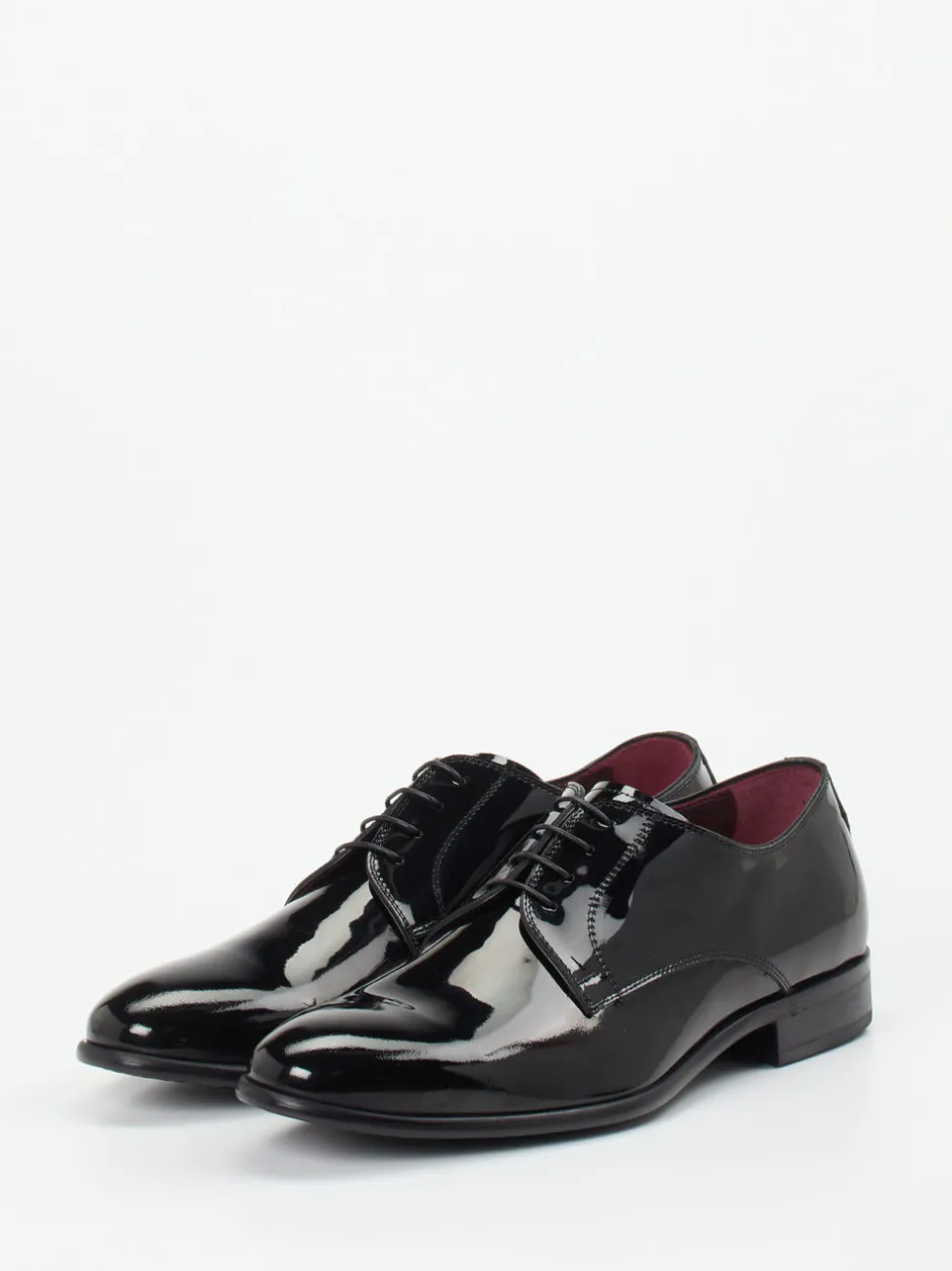 Ralph Harrison Edition – Derby aus Lackleder Schwarz