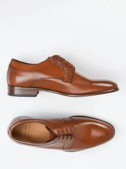 Ralph Harrison Edition – Derby aus Kalbleder cognacbraun