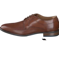 Ralph Harrison Edition – Derbyschuh aus geprägtem Leder Braun