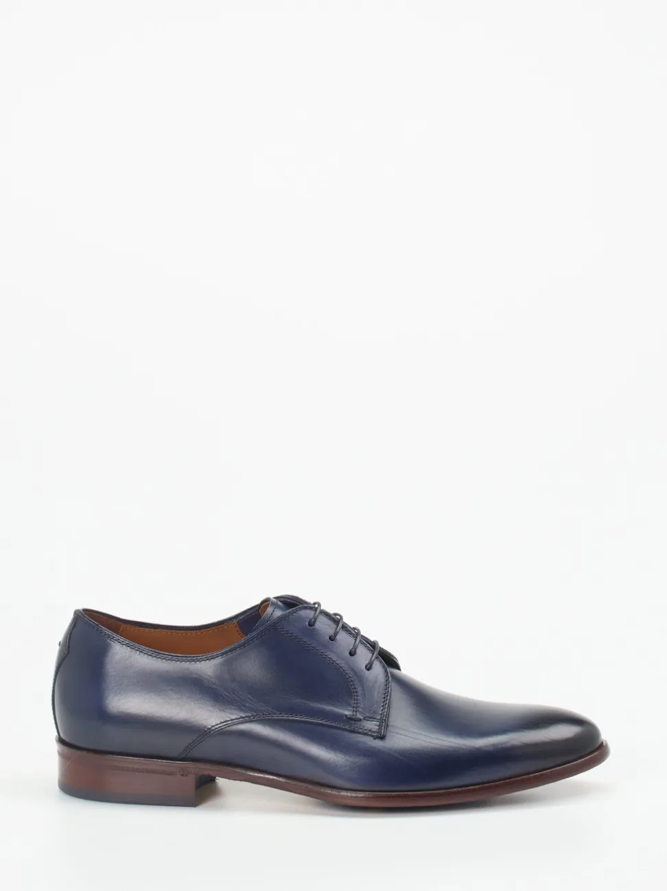 Ralph Harrison Edition – Derby-Schnürschuh aus Kalbleder Marine