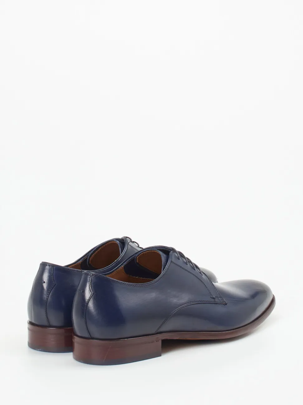 Ralph Harrison Edition – Derby-Schnürschuh aus Kalbleder Marine