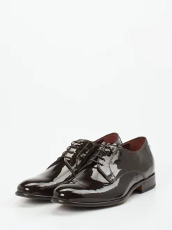 Ralph Harrison Edition – Derby aus Lackleder Braun