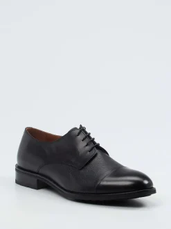 Ralph Harrison Edition – Derby-Schnürschuh aus Hirschleder schwarz