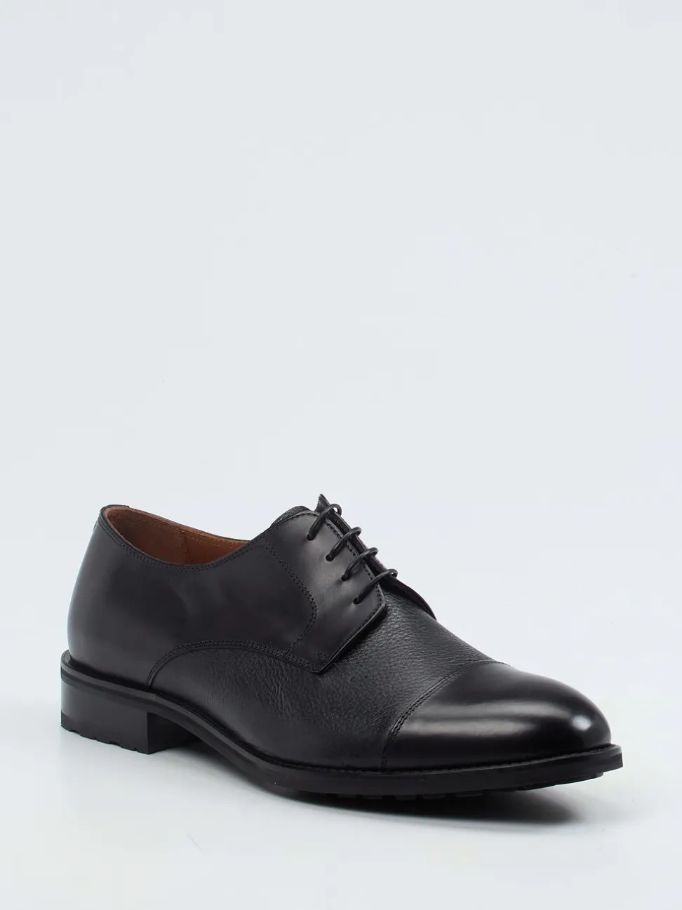 Ralph Harrison Edition – Derby-Schnürschuh aus Hirschleder schwarz