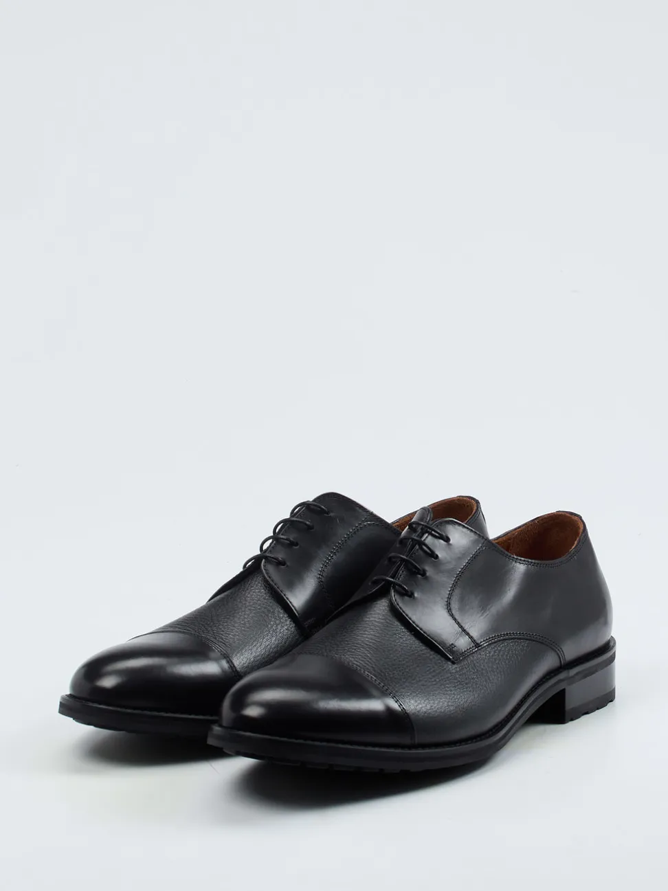 Ralph Harrison Edition – Derby-Schnürschuh aus Hirschleder schwarz
