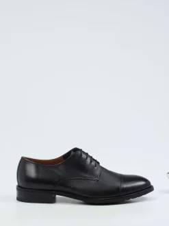 Ralph Harrison Edition – Derby-Schnürschuh aus Hirschleder schwarz