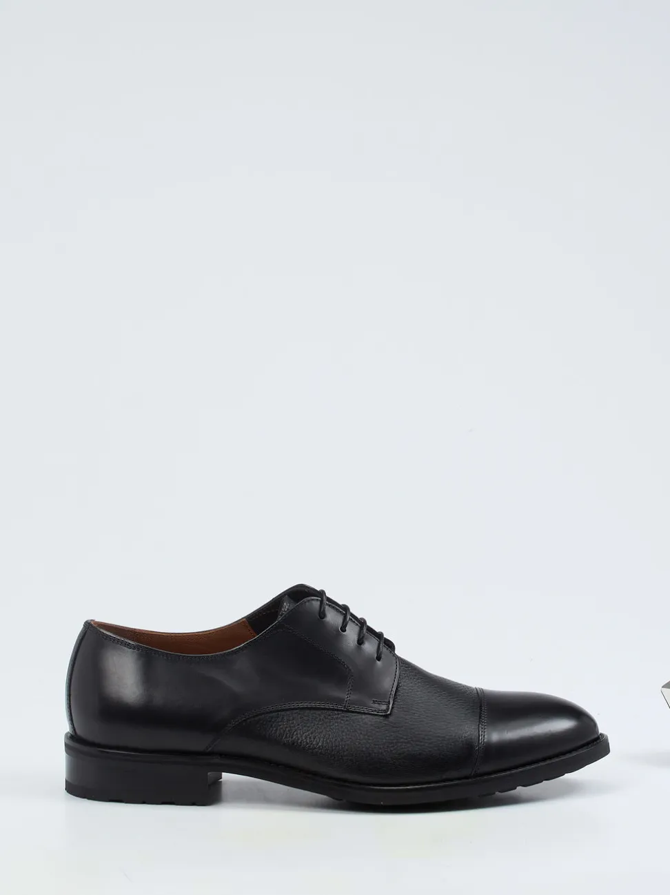 Ralph Harrison Edition – Derby-Schnürschuh aus Hirschleder schwarz