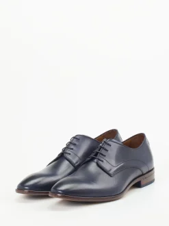 Ralph Harrison Edition – Derby-Schnürschuh aus Kalbleder Nachtblau