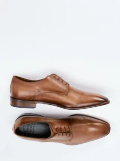 Ralph Harrison Edition – Derby aus Kalbleder cognacbraun