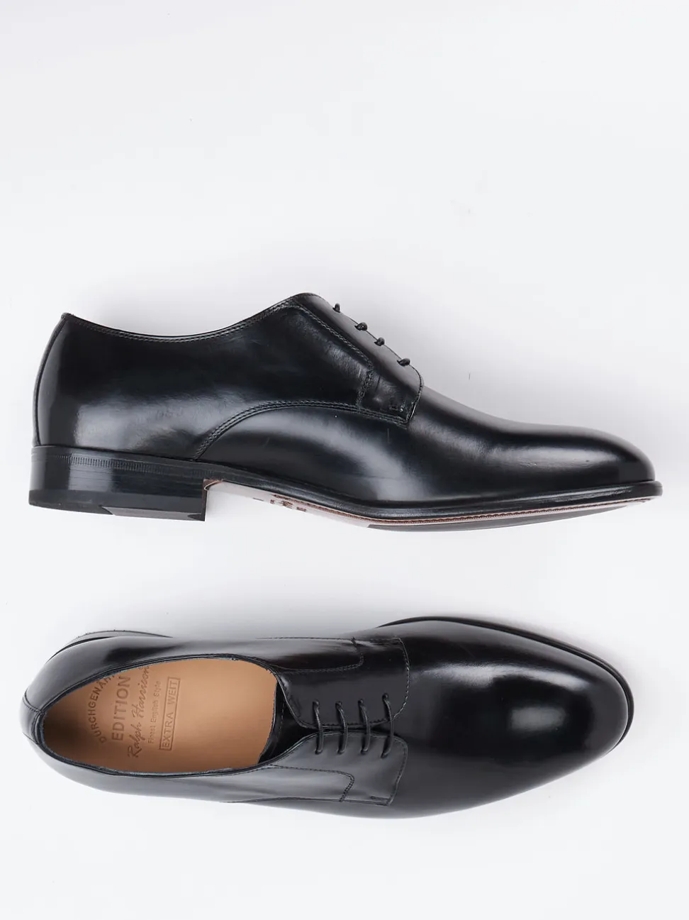 Ralph Harrison Edition – Derby aus Kalbleder schwarz