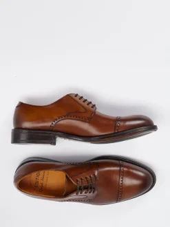 Ralph Harrison Edition – Oxford aus Kalbleder cognacbraun