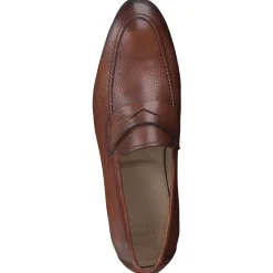 Ralph Harrison Edition – Penny Loafer aus Hirschleder Braun