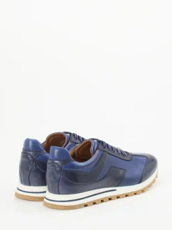 Ralph Harrison Edition – Sneaker aus Hirschleder Blau