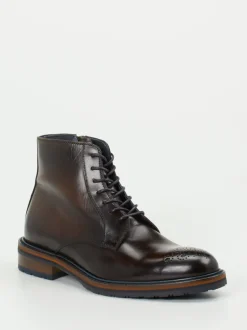 Ralph Harrison Edition – Schnürboots aus Kalbleder Dunkelbraun