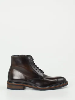 Ralph Harrison Edition – Schnürboots aus Kalbleder Dunkelbraun
